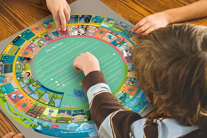 Le « jeu de l’eau » vu par Véolia, la communication pédagogique au service du développement durable