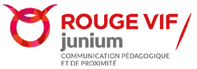 Logo Rouge Vif Junium